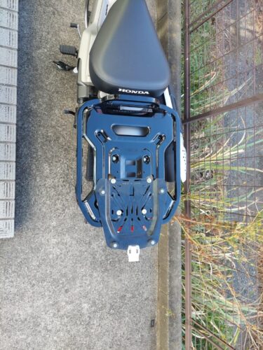 ハンターカブの荷台サイズとそれに合うリアボック：通販でパーツを買うハンターカブカスタム第一回