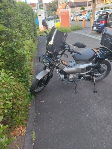 CT125ハンターカブのミラーは見づらい！ので交換しました。ネジサイズは10mmで外し方も簡単：通販でパーツを買うハンターカブカスタム第12回